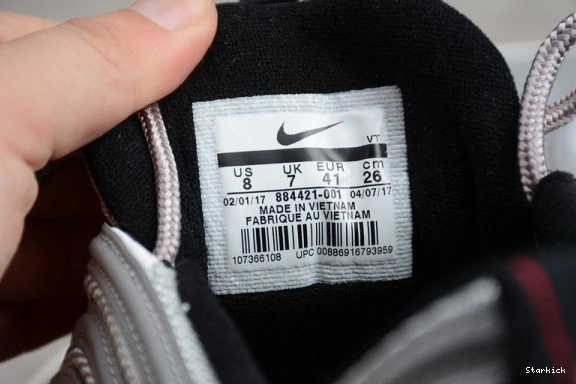 BULLET” “SILVER NIKE AIR MAX 97 884421-001 0320